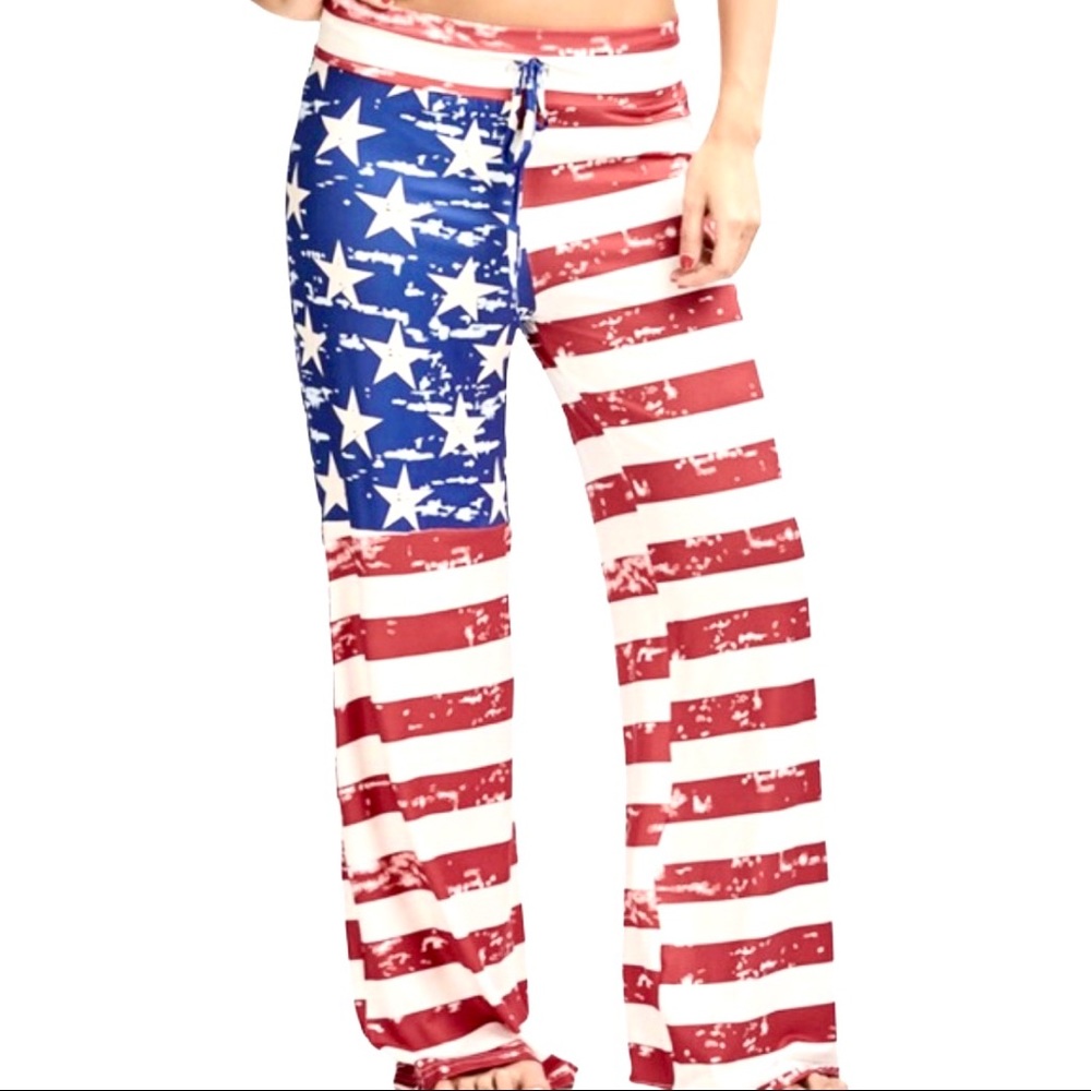 American Flag Lounge Pants